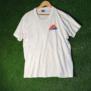 Vintage Screen Stars Best Summit 1100s T-Shirt XL White Single Stitch USA Made